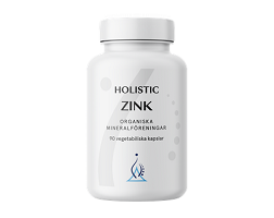 Zink 25 mg 90 kaps Holistic
