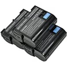 3x EN-EL15-batteri till Nikon ENEL15 EN-EL15a EN-EL15e D500 D600 D610 D7000 kamera