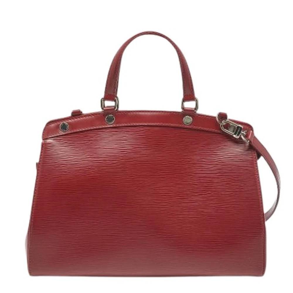 Louis Vuitton Vintage Pre-owned Vintage Læder Håndtaske - Vintage - Dame - Rød - ONE SIZE - Læder