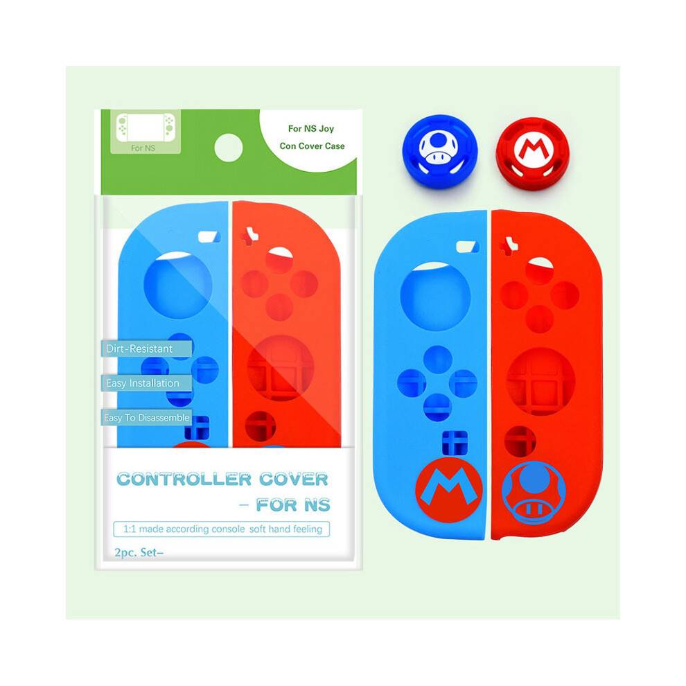 (Set B)Thumb Stick Grip Skyddslock Joystick Cover Protector För Nintendo Switch NS Joy-Con Joypad