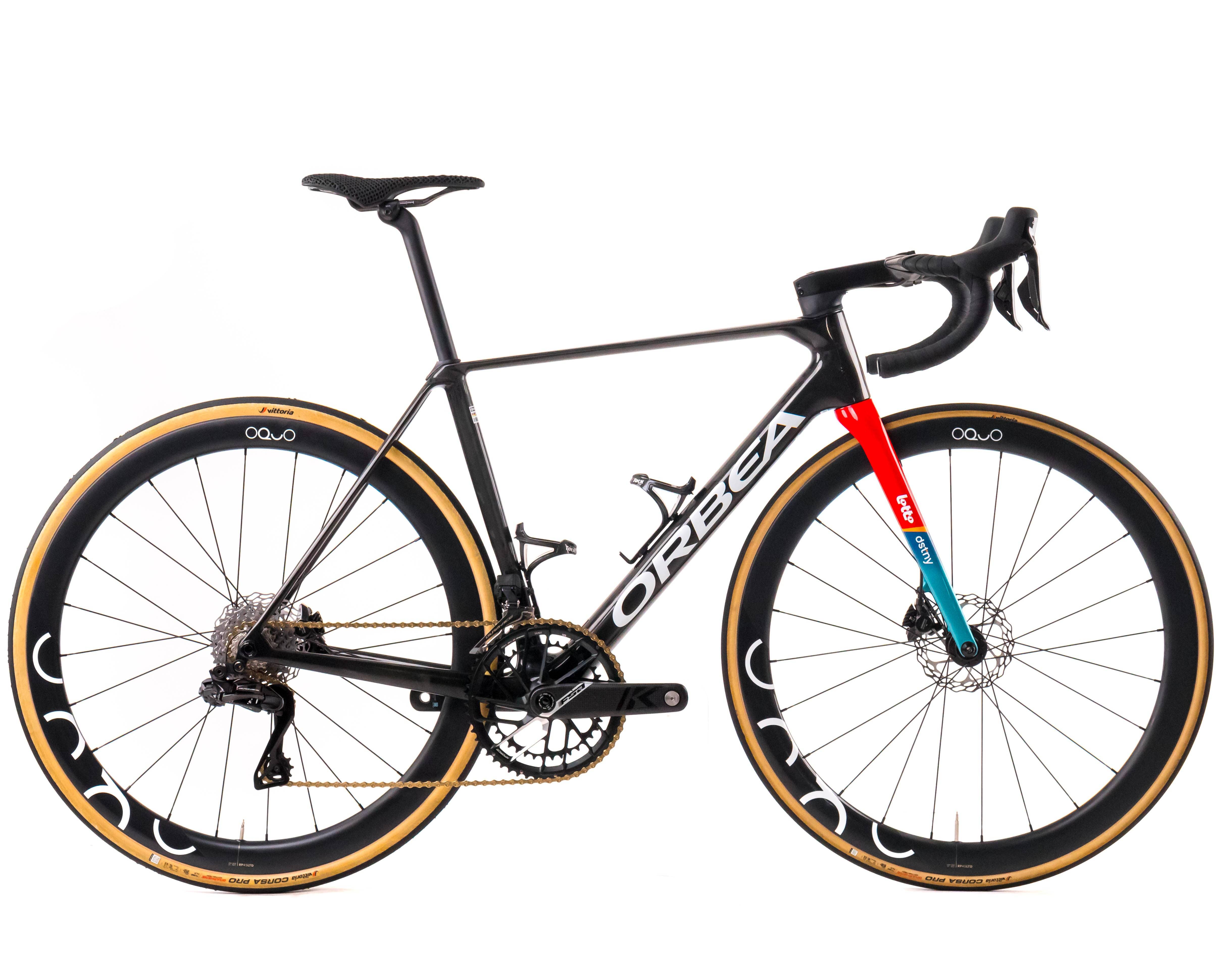 Orbea Orca Omx 2024 - Shimano Dura-Ace Di2 2x12sp Power Meter - Oquo RP45 LTD (New) - Bikeroom / 51 / black/red/blue (51)