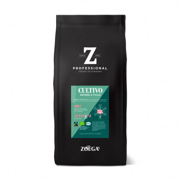 ZOÉGAS Cultivo 8x750g (Fairtrade)