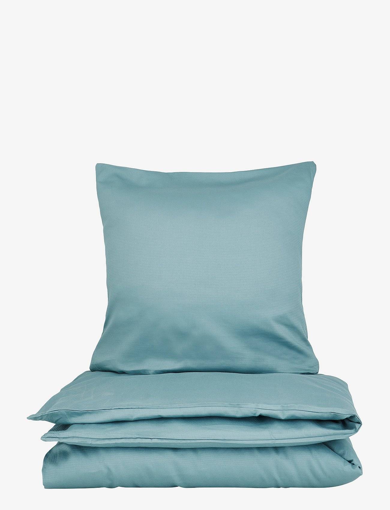 ENGHOLM TEXTILES Luna Dobby | Blue | 140X220;60X63 cm