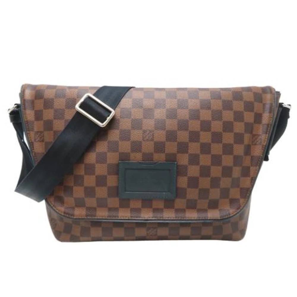 Louis Vuitton Vintage - Pre-owned Vintage Damier Canvas Messenger Bag Vintage - Herr - ONE Size -