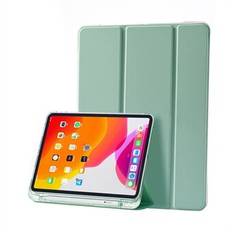 Leather Cover + Transparent TPU Inner Case with Pen Slot for iPad Air (2020)/Pro (2018)