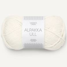 Sandnes Alpakka Ull 50g - Sandnes Alpakka Ull Vit 1002