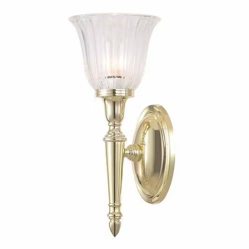Vägglampa Elstead Lighting Langden / A: Blank Nickel