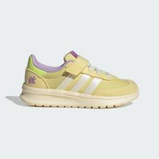 Disney Tiana Run 70s 2.0 sko til børn fra adidas - Powder Yellow / Cream White / Powder Plum - 33 1/2