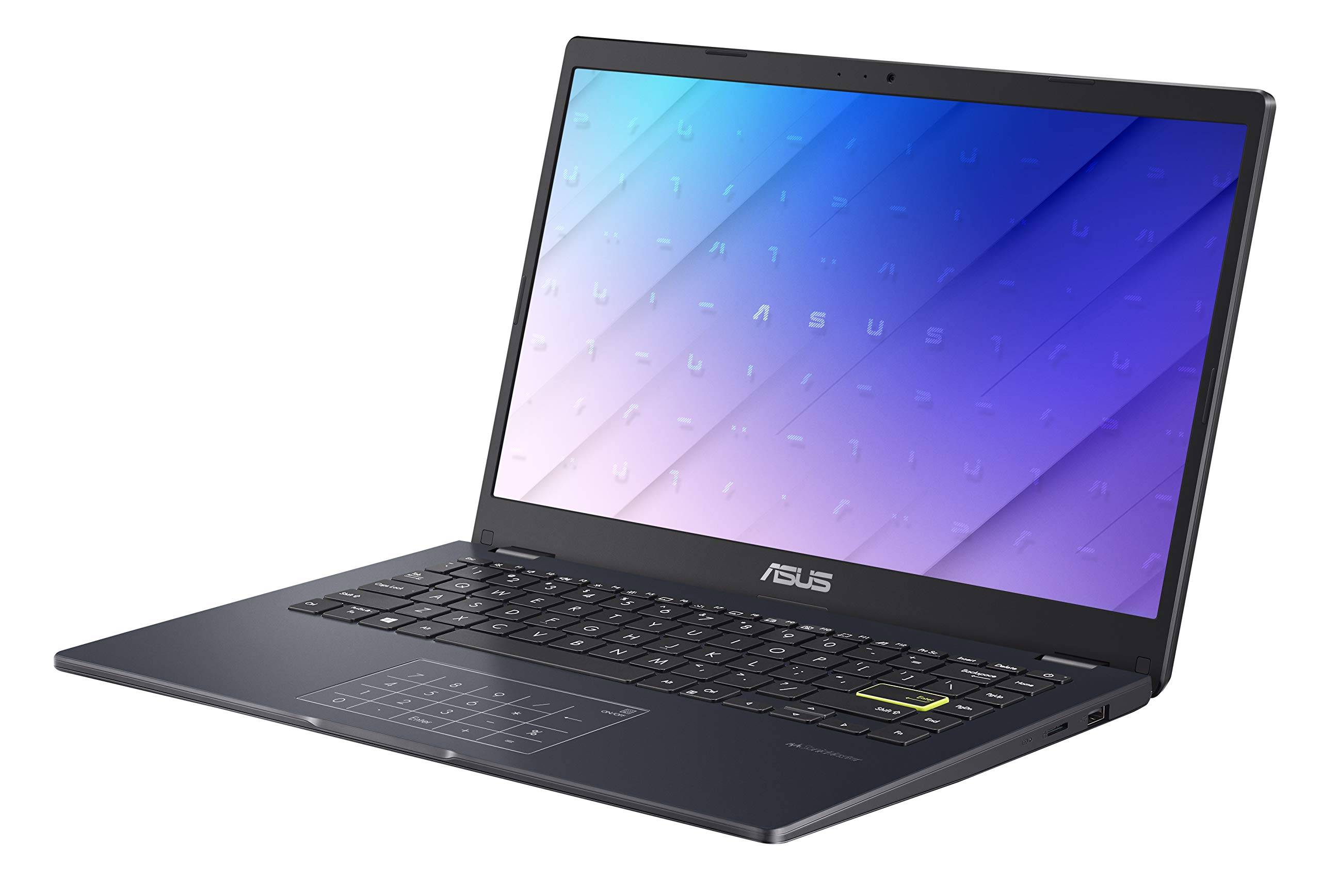 ASUS E410KA Laptop 4GB 128GB Full Star Black Metal Microsoft 365 Personal Japanese (Celeron N4500, eMMC, RAM, 14-inch HD, Display, Edition, 1-Year svart