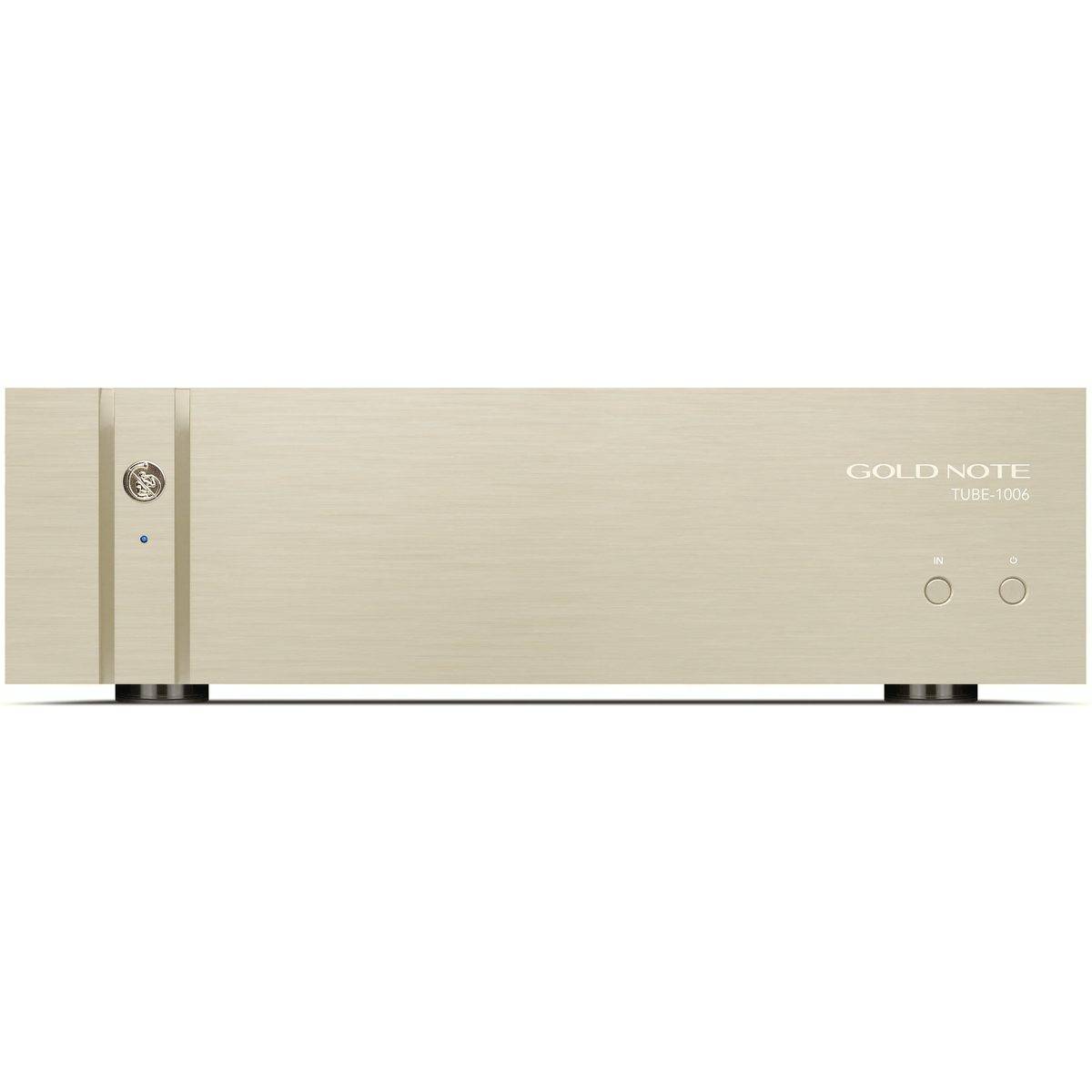 Gold Note TUBE-1006 guld - Rörbestyckad stereo integrerad förstärkare