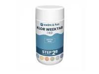 (ComputerSalg) Swim&Fun Klor WeekTab - Tabs 20 g - 1 kg - Steg 2B