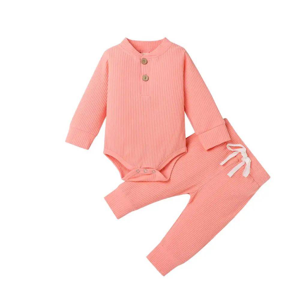Mini Fashion™ – Bekvämt klänningsset för baby Rosa / 70 (3-6 månader) | Pedagogiska Träleksaker