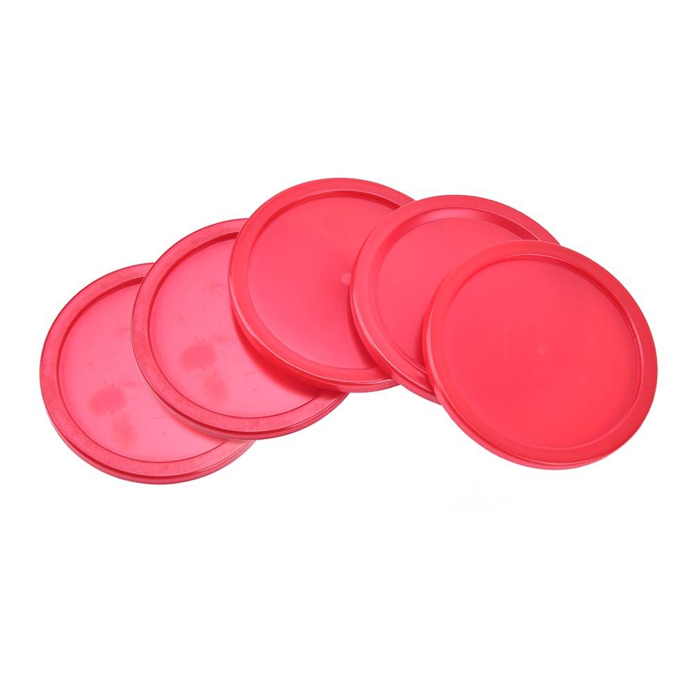 5 st di51mm röda air hockey bord mini puckar 50mm 2 " puck barn