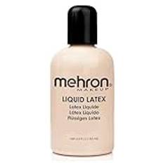 Mehron Makeup Flytande Latex Light Flesh | SFX-makeup | latexlim för huden | proteslim (130 ml)