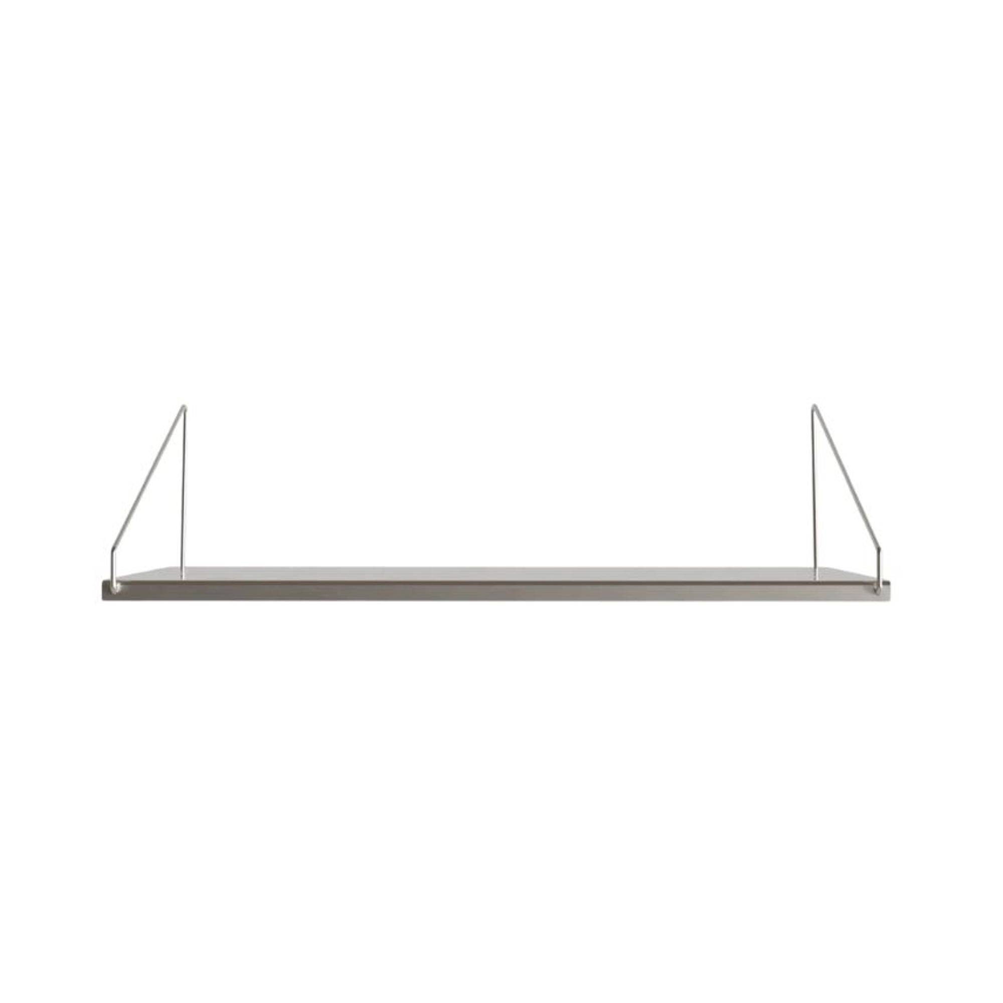 Shelf Library Hylde 20x60 Rustfri Stål.
