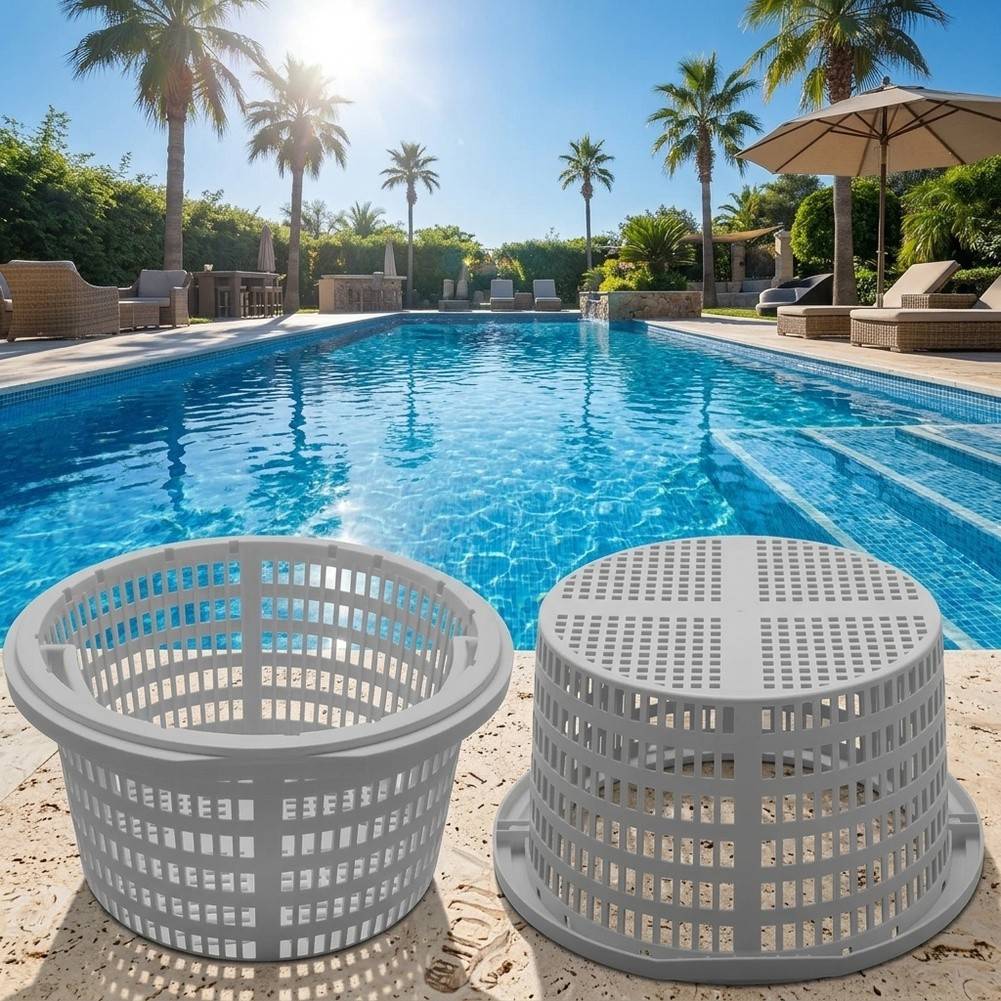 Swimming Pool Skimmer Basket Efficient 18 Cm Skimmer Basket For Pools Garden Outdoor Hot Tubs Accessories