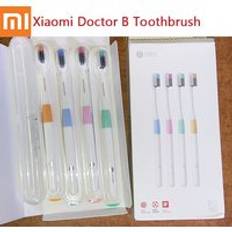 Xiaomi doktor b tandbasmetod bättre borsttråd inklusive reselåda b tandborste vuxen oral rengöringständer för par - 2 slumpmässig färg ingen låda