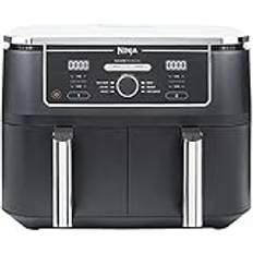 Ninja Foodi MAX Dual Zone luftfritös [AF400UK] 9,5 l, 2 lådor, 6 funktioner, svart