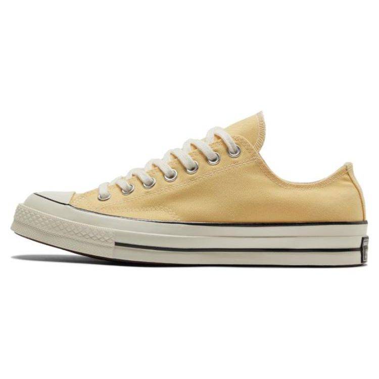 Converse Chuck Taylor All Star 70 Ox Vintage Canvas Sunny Oasis Unisex Sneakers Egret Black A02770C 44.5