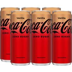 Coca-Cola Zero Vanilla Burk 6x33cl