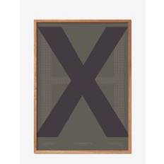 POSTER & FRAME Ilwt-Hx |Brun |50X70 cm