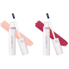 Wonderskin Wonder Blading Lip Stain Masque Peachy & Toffee Rose Duo - 8 ml