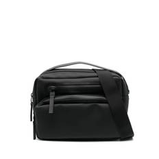 Rains - Cargo Box faux-leather shoulder bag - herr - Polyurethane/Polyester - one size - Svart