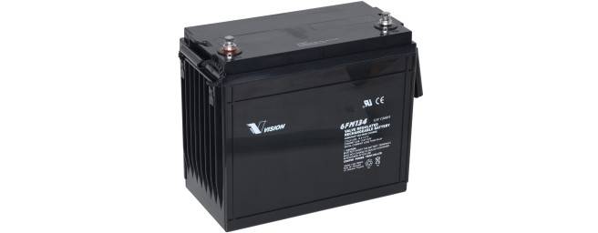 Vision AGM batteri 6FM134, 134Ah,12V, vedligeholdelsesfri
