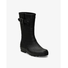 Viking - Hedda Croco gummistøvle, 84-0101 - Sort - 41