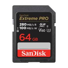 SANDISK - Extreme PRO 64GB V60 UHS-II 280/100MBs