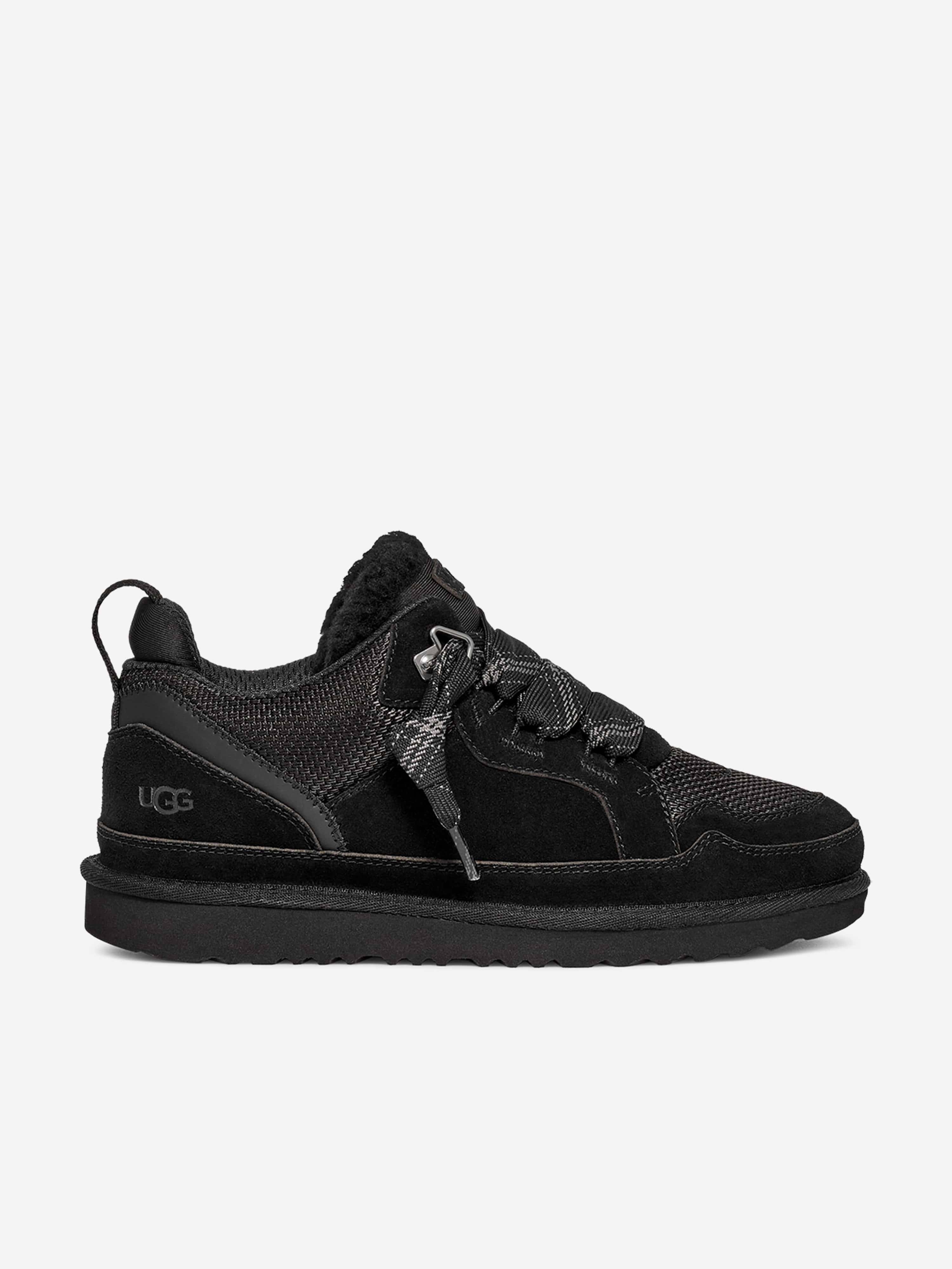 UGG Kids Lowmel Trainers in Black - Black / EU 23.5 UK 6 US 7