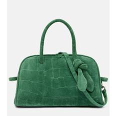 Jacquemus Turismo Small suede duffel bag - green - One Size