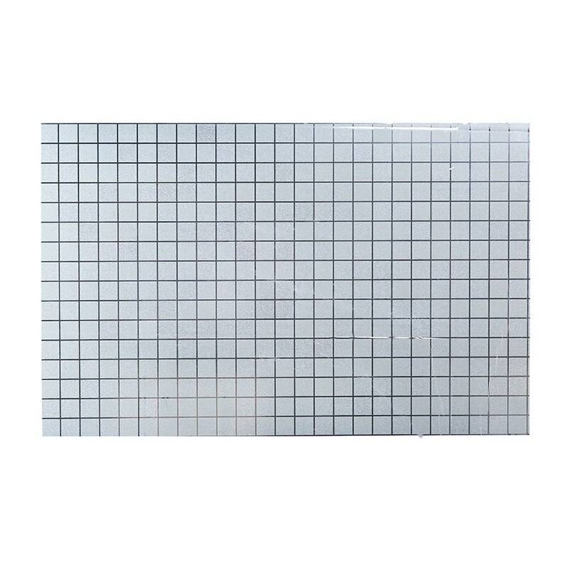 Självhäftande Väggklistermärke Kök Mosaik - silver--