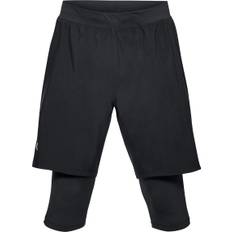 Under Armour - Launch SW Long shorts - Herre  - S  - Sort