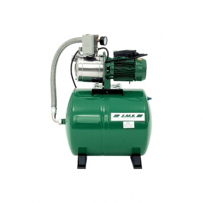 E.M.S Tystgående Pumpautomat MPX 120 80 liter / minut med 60 liter hydropress (230V)