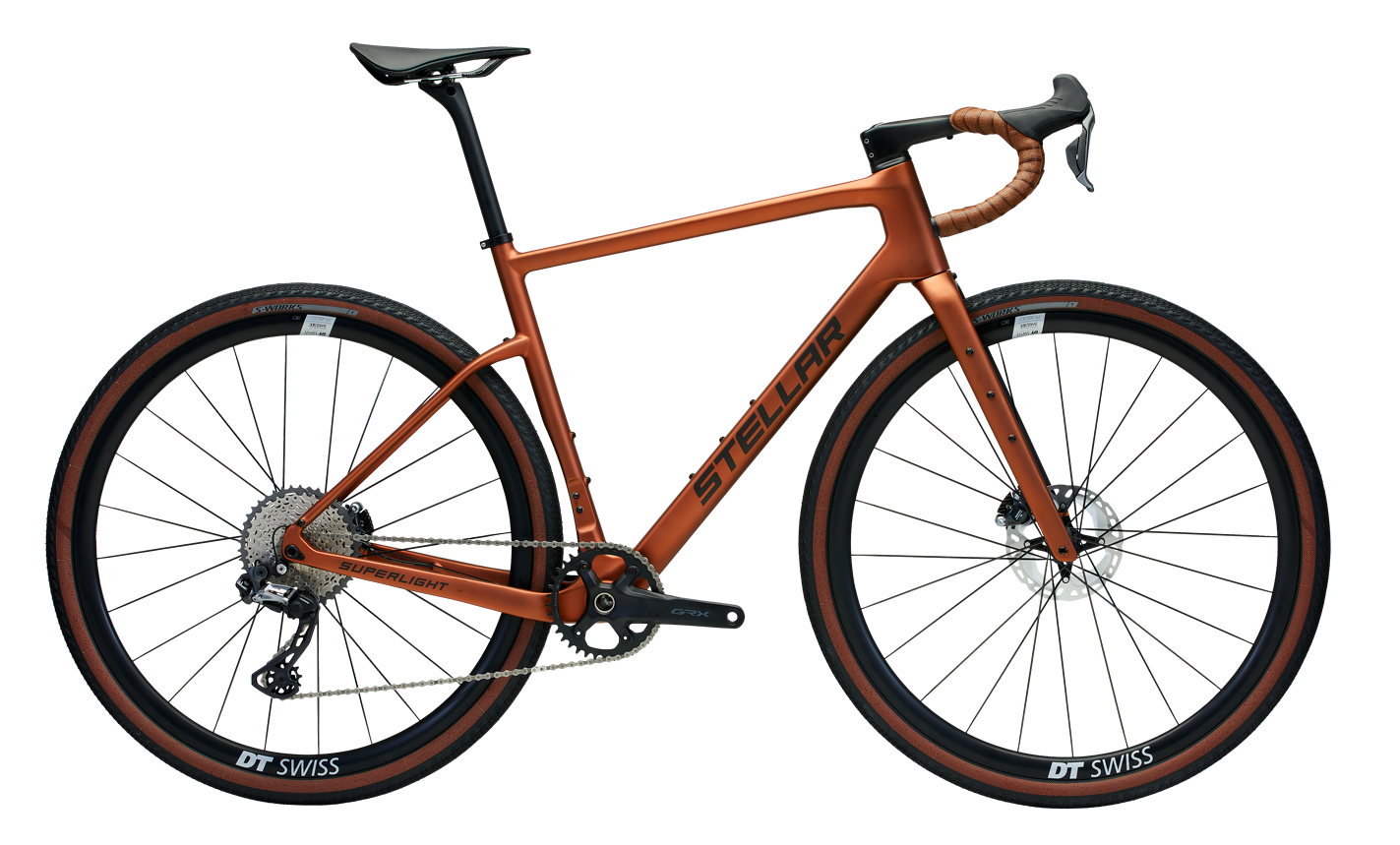 STELLAR - Gravel - Full Integrated - Fuel - DT Swiss G1800 (Standard) - 52 cm - Copper