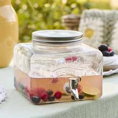 Ib Laursen Drinks Dispenser with Metal Lid Low Model 3.6 Litres