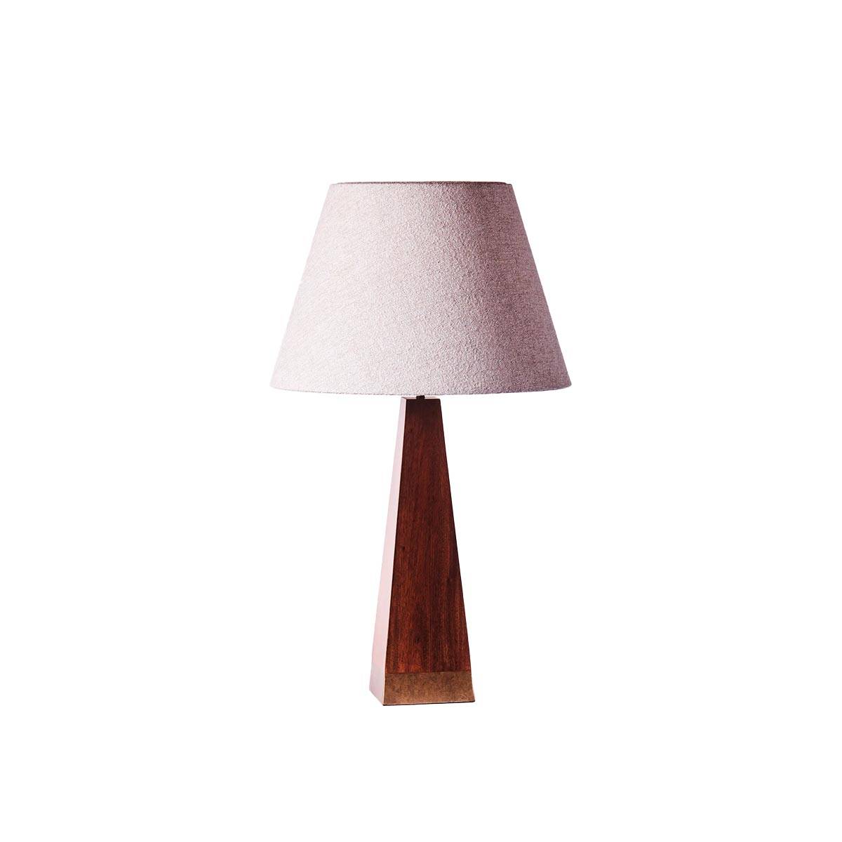 Dusty Deco | Pyramid Table Lamp