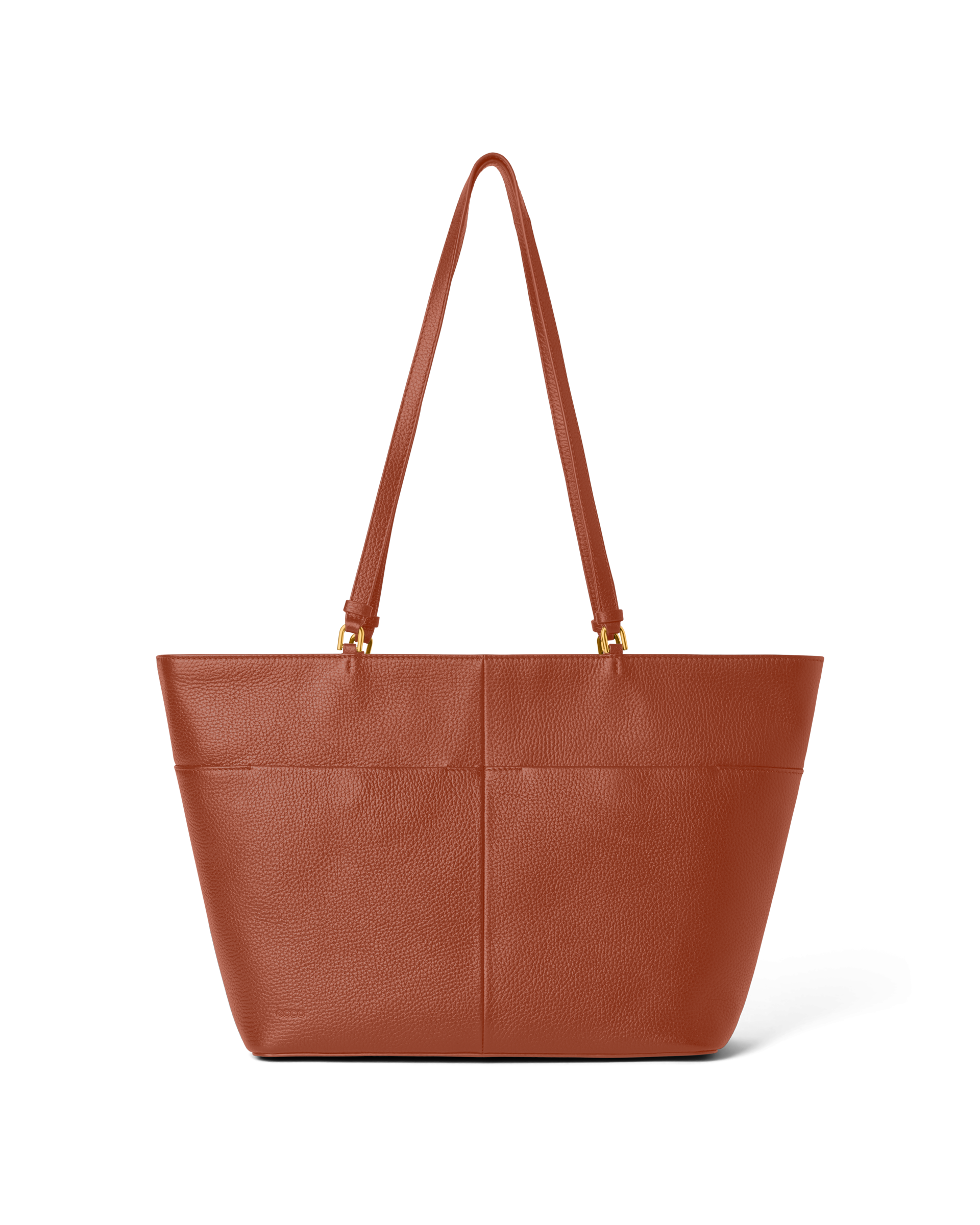 ECCO Essential Tote EW - Shopper taske i læder til damer - Brun