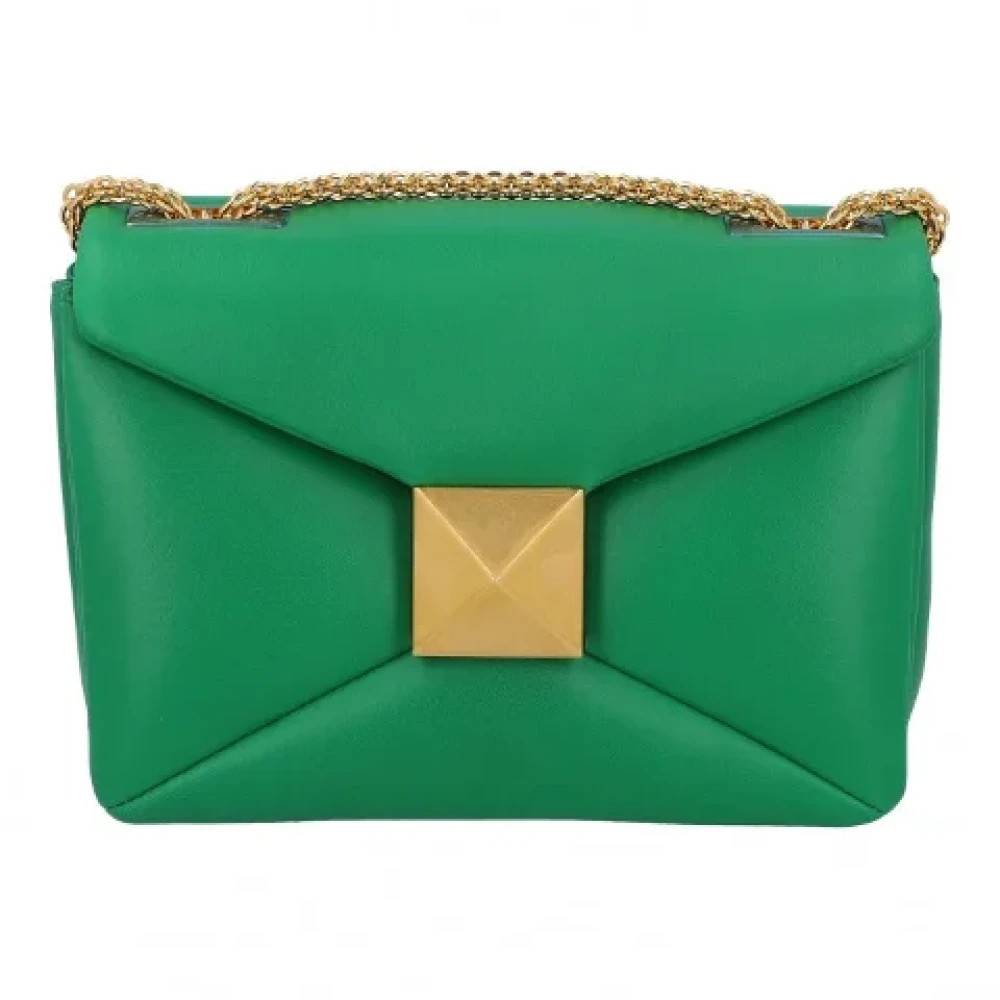 Valentino Vintage - Pre-owned axelremsväska i läder Vintage - Dam - ONE Size - Läder