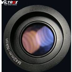 Viltrox m42- nikon linsadapterring med lins infinity focus för m42 objektiv till nikon f mount d700 d800 d3100 d3300 dslr kamera