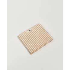 Tekla Organic Terry Hand Towel Ivory Stripe