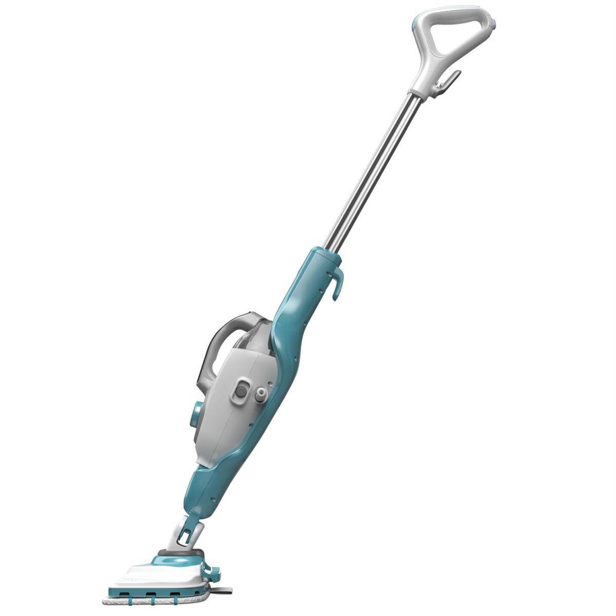 Black & Decker: Ångmopp 1600W 2-i-1 Steam-Mop med deltahuvud