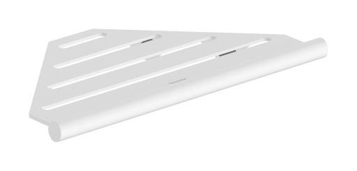 Hansgrohe AddStoris S hörnhylla, 302 mm, mattvit