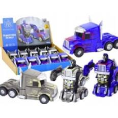 LeanToys Auto-Robot Truck 2in1 Robot 2 farver