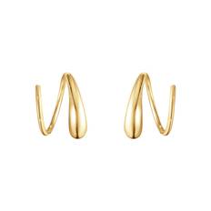 Georg Jensen Mercy øreringe, 18 kt. guld