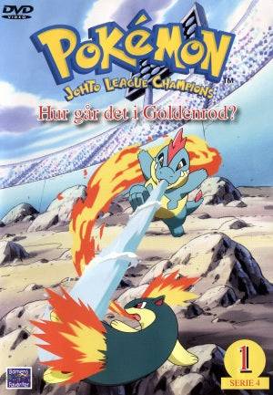 DVD - Pokemon: Johto League Champions - Hur går det i Goldenrod? (Beg)