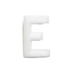 Bokstav E 1002 Vit, 10st, Habo 22822