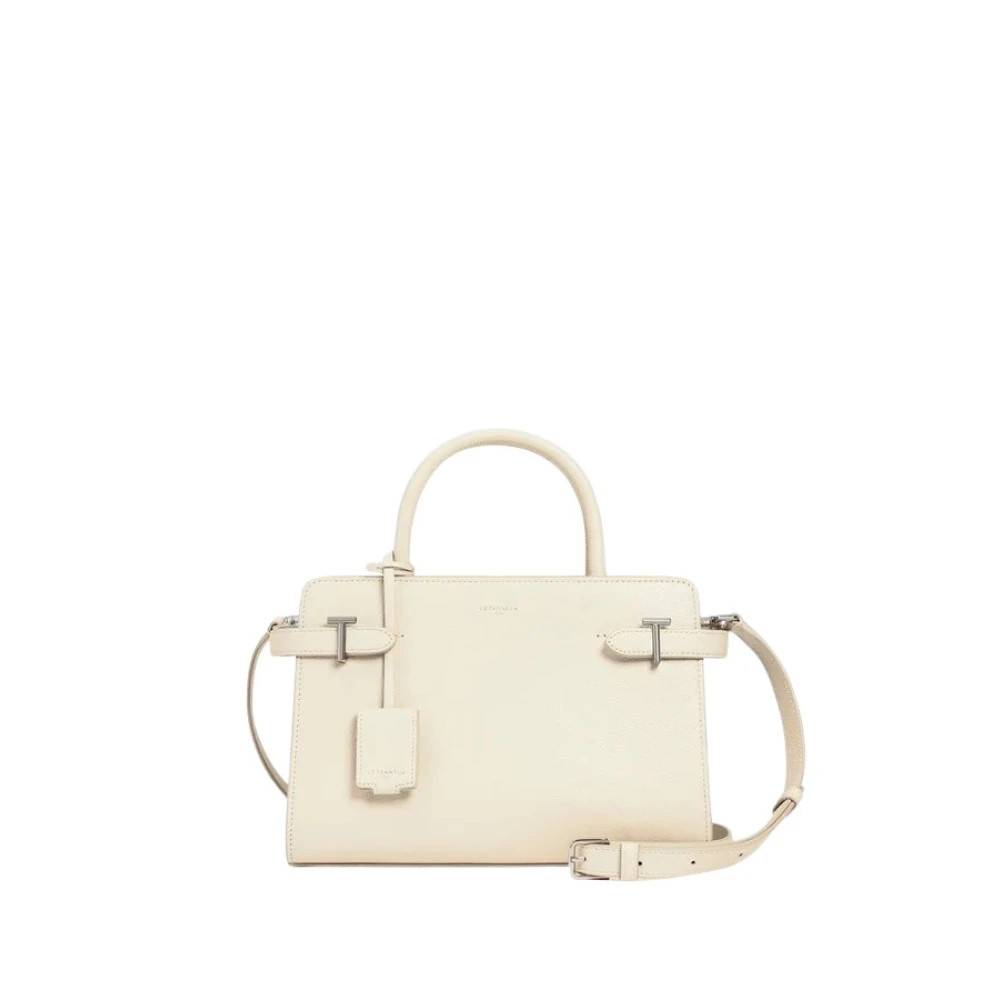Le Tanneur Emilie Cabas - Tasker - Dame - Hvid - ONE SIZE - Uld