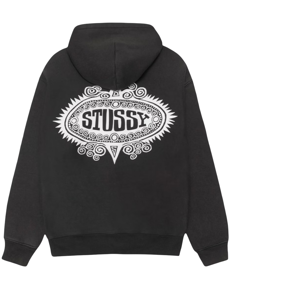 Stussy Mantra Zip Hoodie Black - L